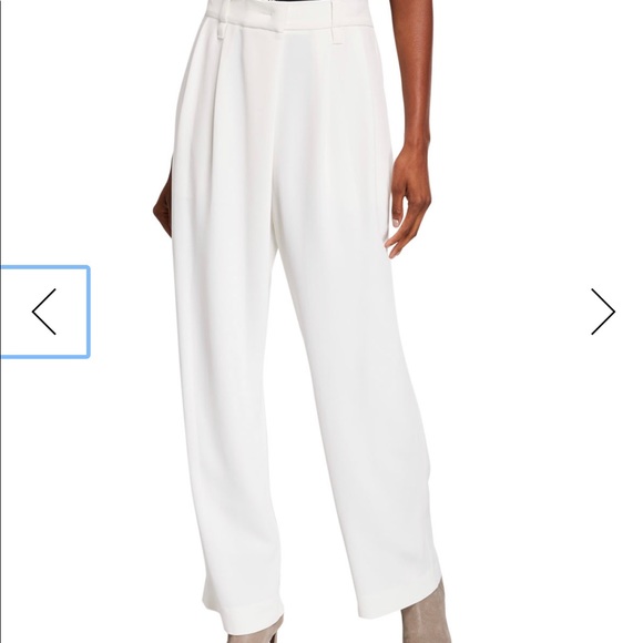 Brunello Cucinelli Pants - Brunello Cucinelli Off White Slacks, US size 4
